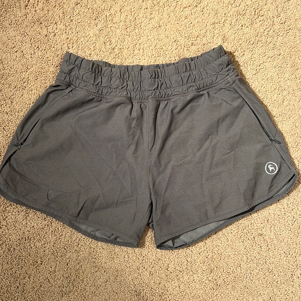 Backcountry gray hiking shorts size medium